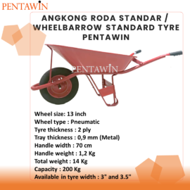 Angkong Roda Standar / Wheelbarrow Standard Tyre
