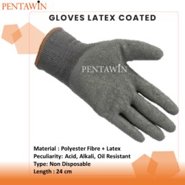 Gloves Latex Coated Pentawin