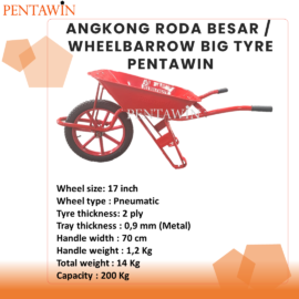 Angkong Roda Besar / Wheelbarrow Big Tyre